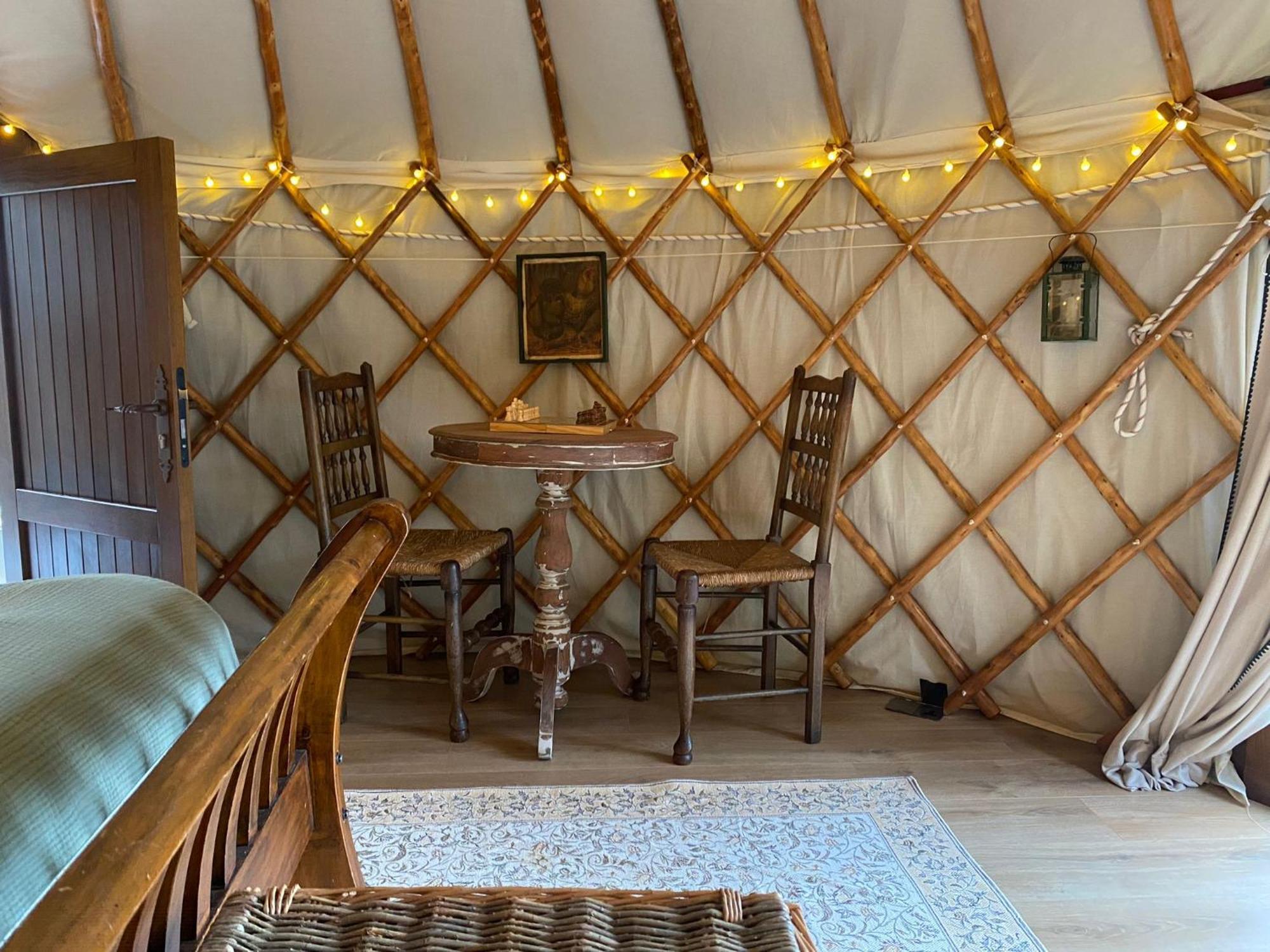 Nature Cabins Hiigher Farm Ditcheat Exterior photo